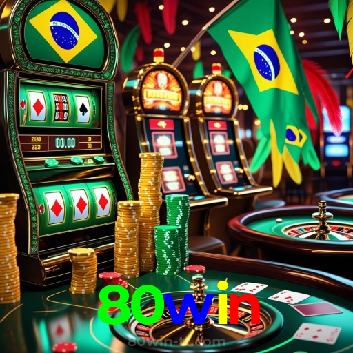 80win:A sorte está ao seu lado! Aposte nas melhores máquinas caça-níqueis!
